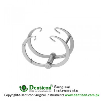 Vickers Self Retaining Retractor Blunt Ring Model For Thumb And Fingers Stainless Steel, 5 cm - 2"